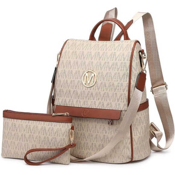 Handbags - Lightweight Vegan Leather Backpack for Women - Perfect for Travel & Daily Use